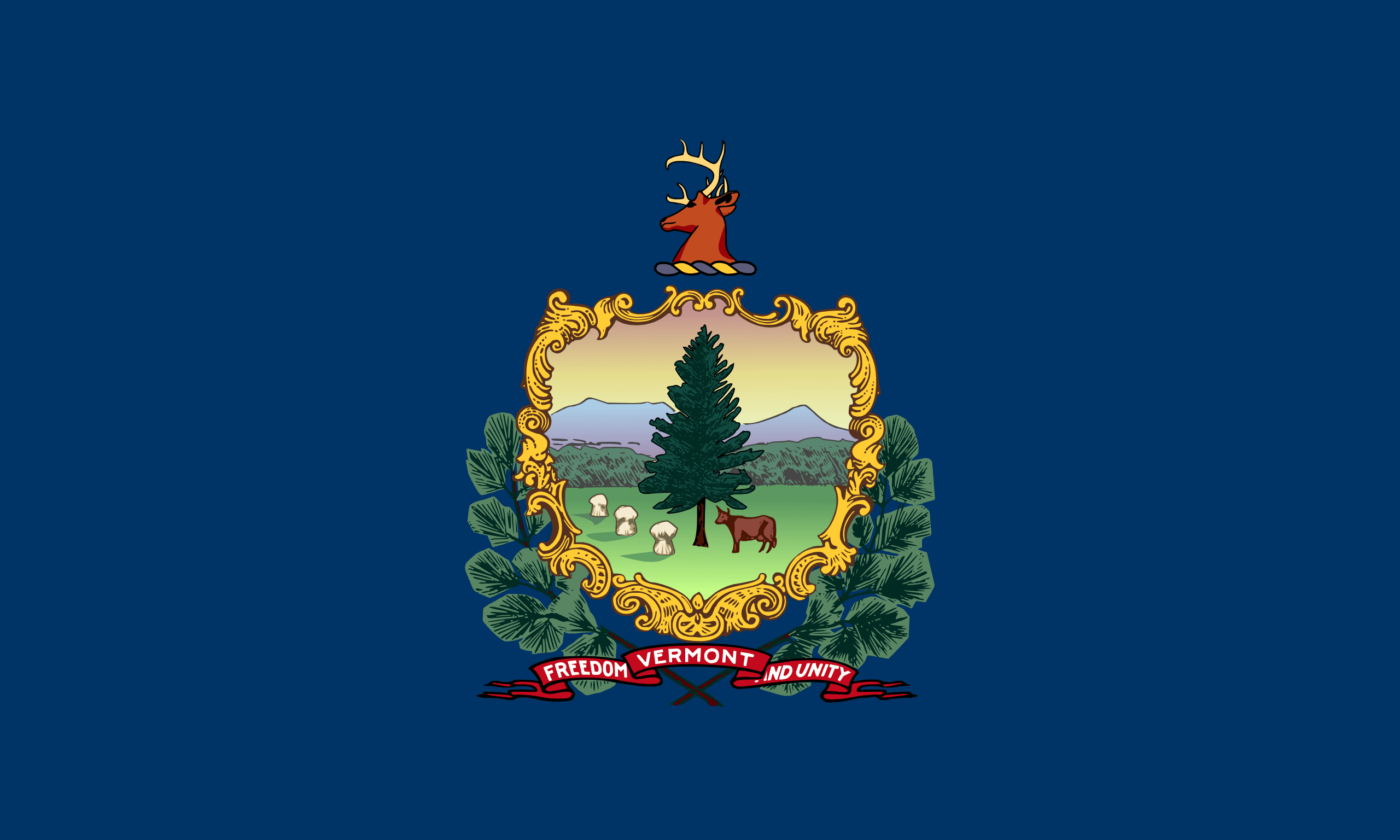 VT state flag